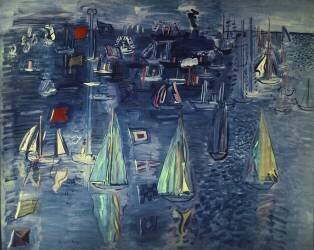 Les Régates à Cowes (Raoul Dufy) - Muzeo.com