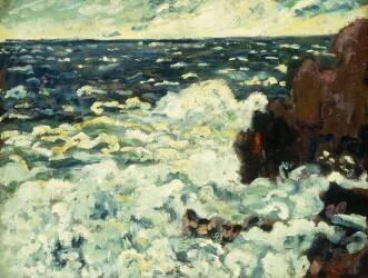 Les Vagues (Louis Valtat) - Muzeo.com