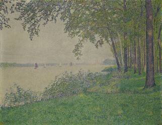 Les Voiliers (Theo van Rysselberghe) - Muzeo.com