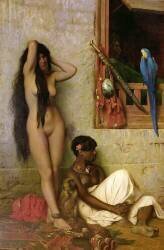 L'esclave à vendre (Jean-Léon Gérôme) - Muzeo.com