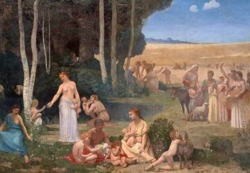 L'Eté (Pierre Puvis de Chavannes) - Muzeo.com
