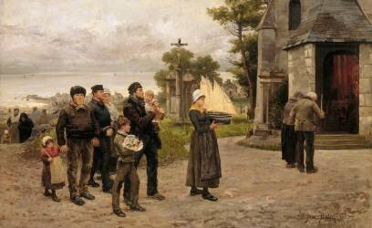 L'Ex-voto (Ulysse Butin) - Muzeo.com