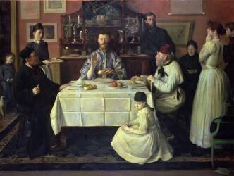 L'hôte (Jacques-Emile Blanche) - Muzeo.com