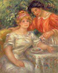 L'heure du thé (Auguste Renoir) - Muzeo.com