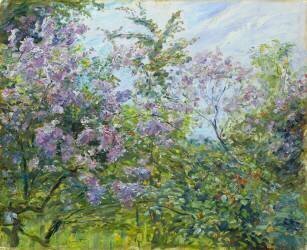 Lilas en Fleurs (Max Slevogt) - Muzeo.com