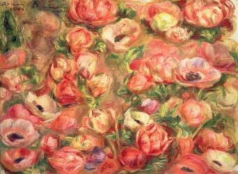 Lit d'anémones (Auguste Renoir) - Muzeo.com