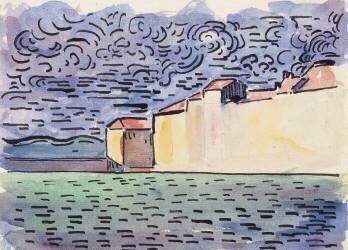 L'orage (Paul Signac) - Muzeo.com