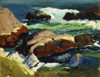 Lueur du soleil (George Wesley Bellows) - Muzeo.com