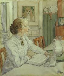 Ma fille aînée (Carl Larsson) - Muzeo.com