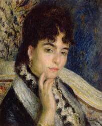 Madame Alphonse Daudet (Auguste Renoir) - Muzeo.com