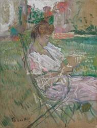 Madame Misia Natanson (Henri de Toulouse-Lautrec) - Muzeo.com