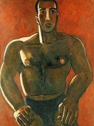 Madawaska-Acadien Léger-Fort (Marsden Hartley) - Muzeo.com