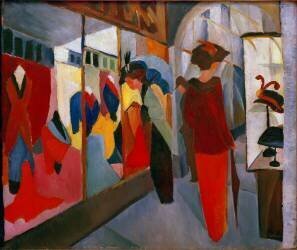 Magasin de mode (August Macke) - Muzeo.com