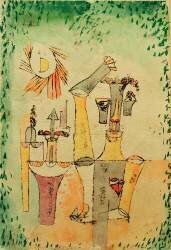 Magicien noir (Paul Klee) - Muzeo.com
