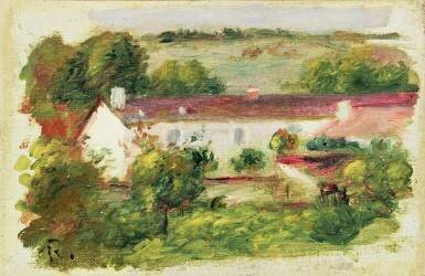 Maison à Essoyes (Auguste Renoir) - Muzeo.com
