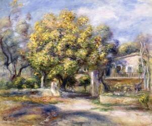 Maisons à Cagnes (Auguste Renoir) - Muzeo.com