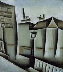 Maisons à Paris (Juan Gris) - Muzeo.com