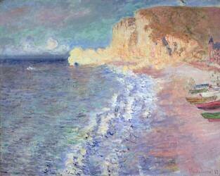Matinée à Etretat (Claude Monet) - Muzeo.com
