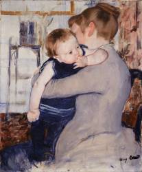 Mère à l'Enfant (Mary Cassatt) - Muzeo.com