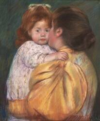 Mère à l'Enfant (Mary Cassatt) - Muzeo.com