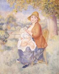 Mère et enfant (Auguste Renoir) - Muzeo.com
