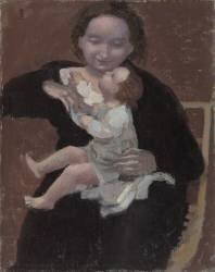 Mère et enfant (Maurice Denis) - Muzeo.com