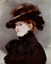 Méry Laurent (Edouard Manet) - Muzeo.com