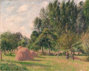 Meules de foin (Camille Pissarro) - Muzeo.com