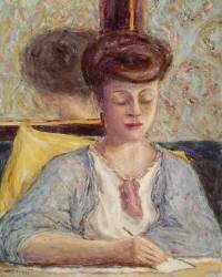 Misia Godeski écrit (Pierre Bonnard) - Muzeo.com
