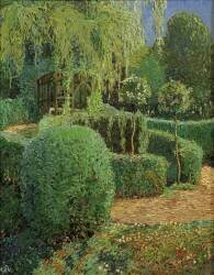 Mon jardin (Heinrich Vogeler) - Muzeo.com