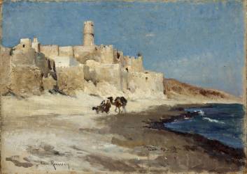 Monastir-la-Kasbah (Henri Emilien Rousseau) - Muzeo.com