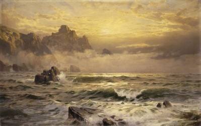 Mornings Mist (William Trost Richards) - Muzeo.com