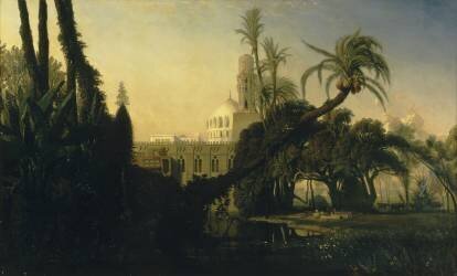 Mosquée en Basse-Egypte (Prosper Marilhat) - Muzeo.com