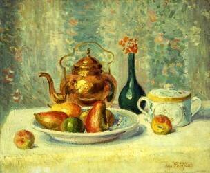 Nature morte (Hippolyte Petitjean) - Muzeo.com