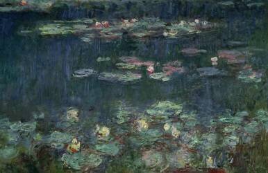 Nénuphars : Reflets verts (Claude Monet) - Muzeo.com