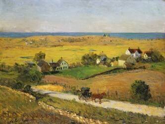 Paysages de Nouvelle-Angleterre (William James Glackens) - Muzeo.com