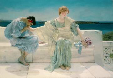 N'insistez pas (Lawrence Alma-Tadema) - Muzeo.com
