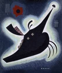 Noir pointu (Wassily Kandinsky) - Muzeo.com