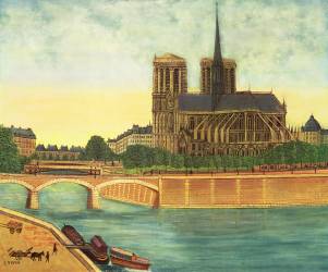 Notre-Dame (Louis Vivin) - Muzeo.com