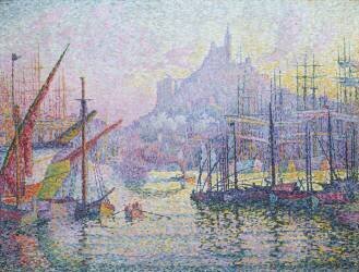 Notre-Dame-de-la-Garde, La Bonne-Mère, Marseille (Paul Signac) - Muzeo.com