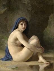 Nu assis (William Bouguereau) - Muzeo.com
