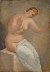 Nu assis (Julio González) - Muzeo.com