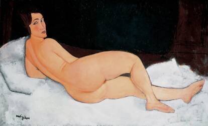 Nu au repos (Amedeo Modigliani) - Muzeo.com