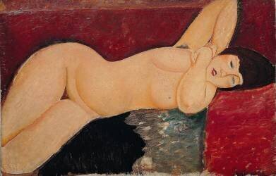 Nu couché (Amedeo Modigliani) - Muzeo.com