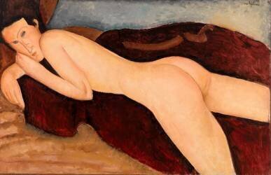 Nu féminin (Amedeo Modigliani) - Muzeo.com
