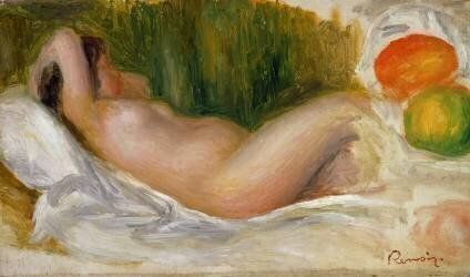 Nue couchée (Auguste Renoir) - Muzeo.com