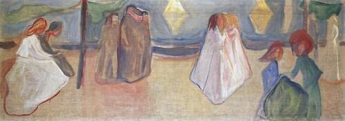 Nuit d'été (Edvard Munch) - Muzeo.com