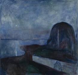 Nuit étoilée (Edvard Munch) - Muzeo.com