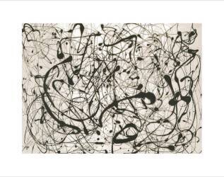Numéro 14 : Gris (Jackson Pollock) - Muzeo.com