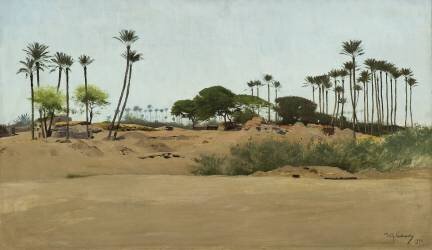 Oasis (Wilhelm Kuhnert) - Muzeo.com